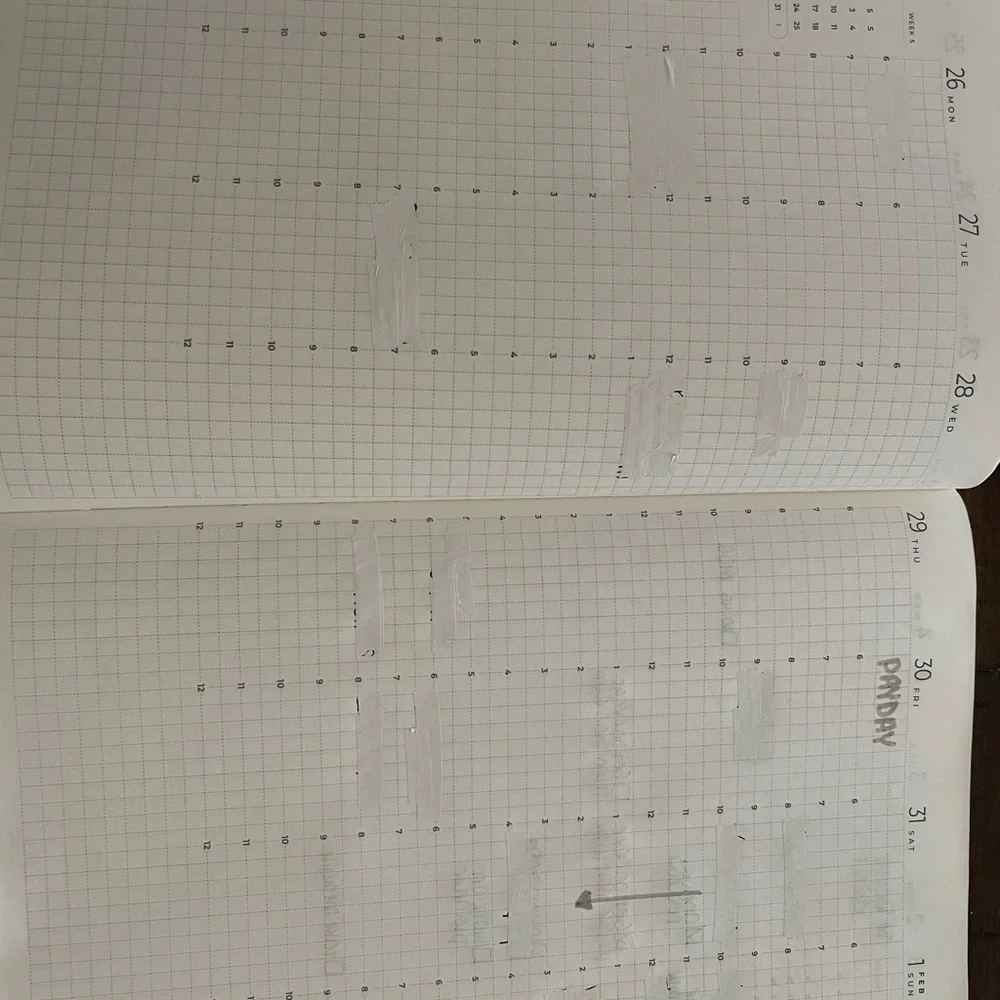 Lightly Used Sterling Ink A5-V Compact Full Year Planner, Cover & More! - Picture 5 of 16